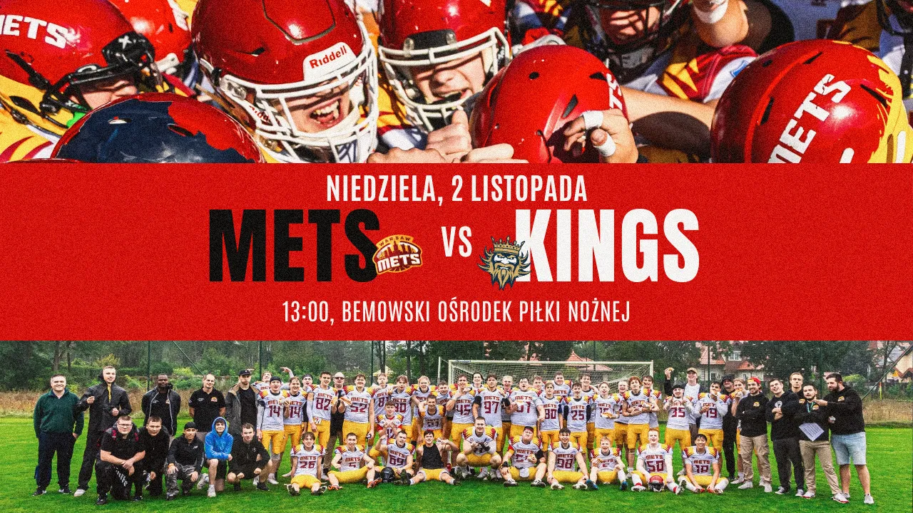 Półfinał PFLJ na Bemowie! Mets Juniors vs Kraków Kings Juniors