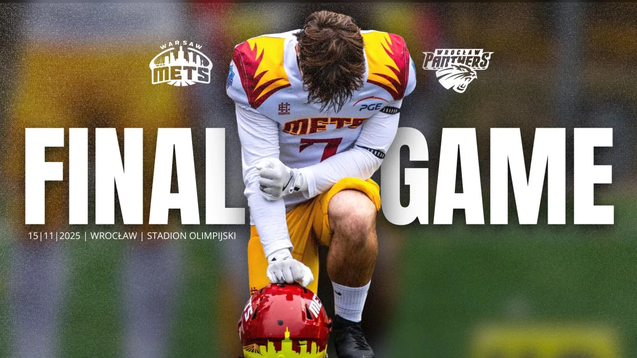 Finał Mistrzostw Polski Juniorów – Warsaw Mets vs Panthers Wrocław!