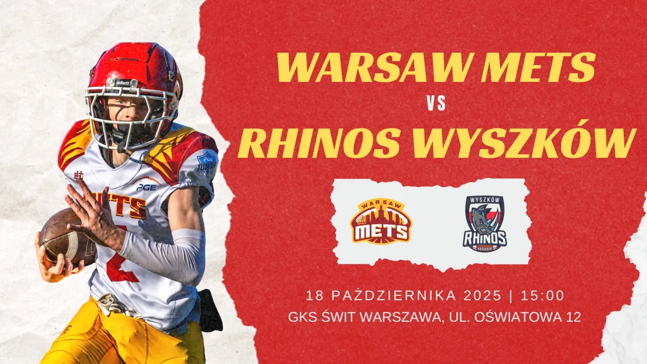 Ostatni mecz Warsaw Mets Jr w fazie zasadniczej