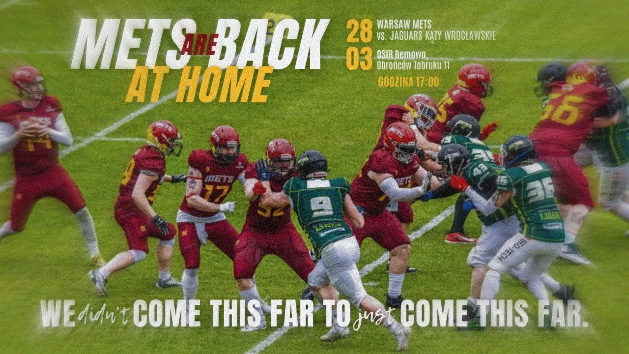 Pierwszy domowy mecz Warsaw Mets w sezonie 2026!