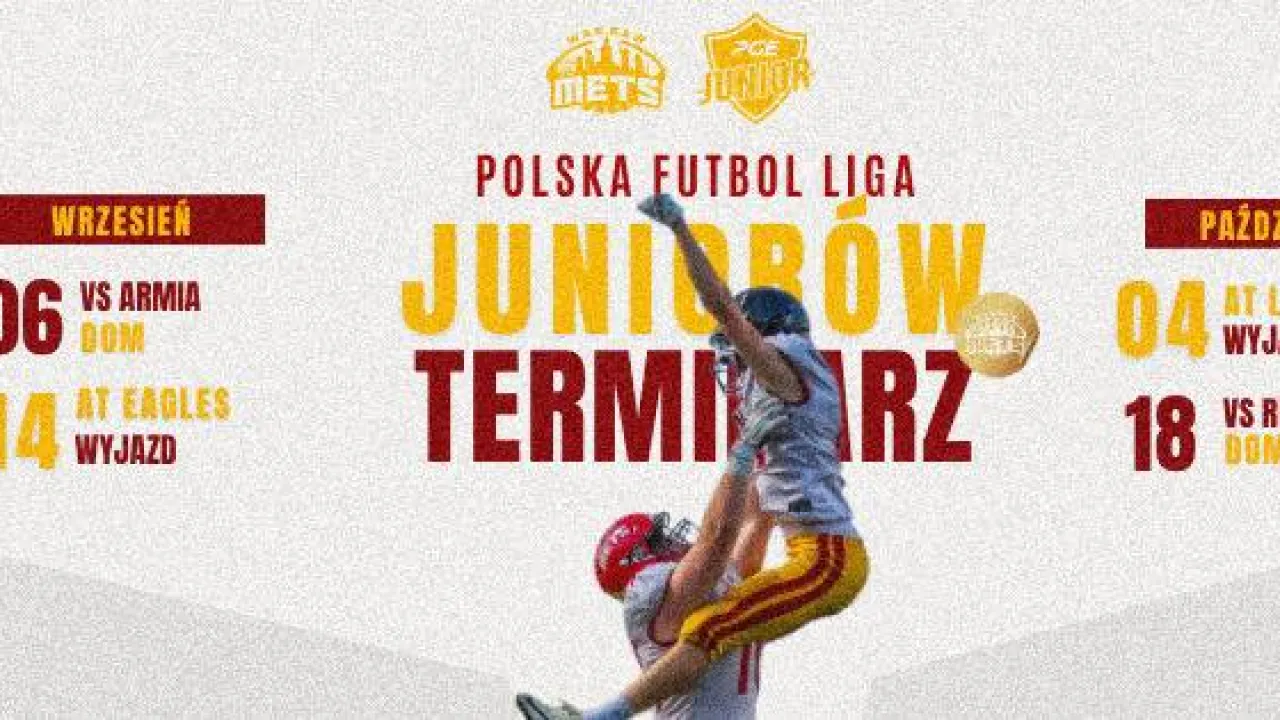 We wrześniu ruszają juniorskie rozgrywki Polskiej Futbol Ligi