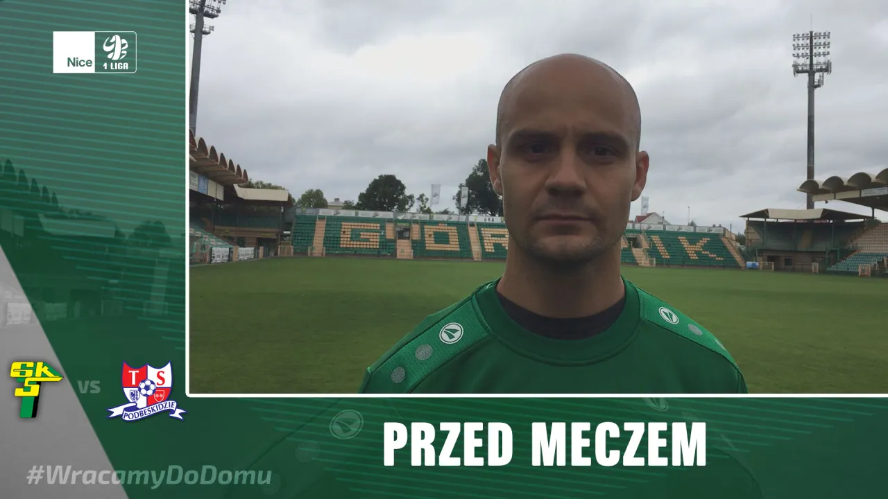 [VIDEO] R.Pruchnik: Chcemy wygrać i sprawić radość naszym kibicom