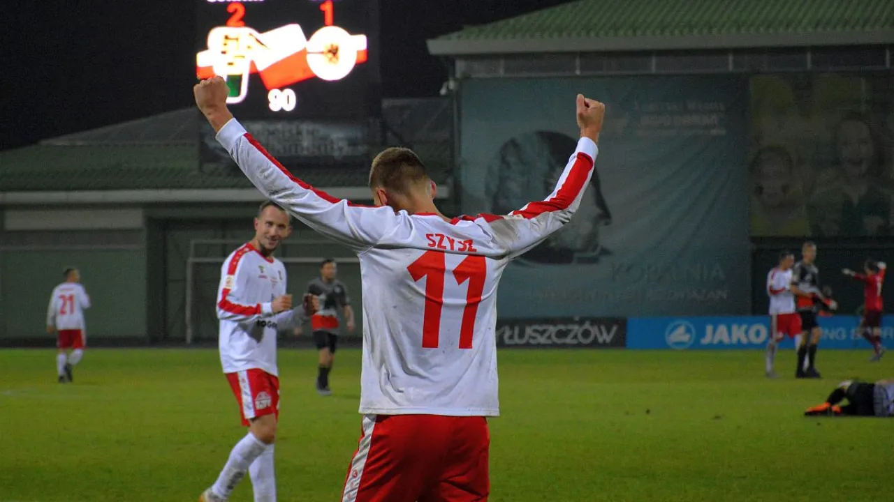 Bramki z meczu Górnik – Gryf