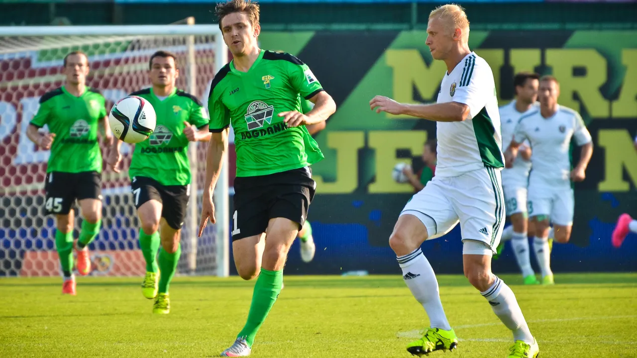 Zielono-czarne akcenty w Podgoricy i na Wembley