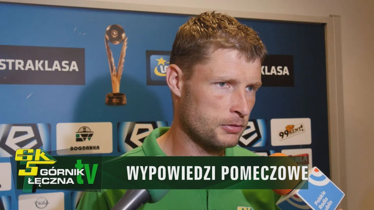 [VIDEO] G.Bonin: To był ciężki mecz