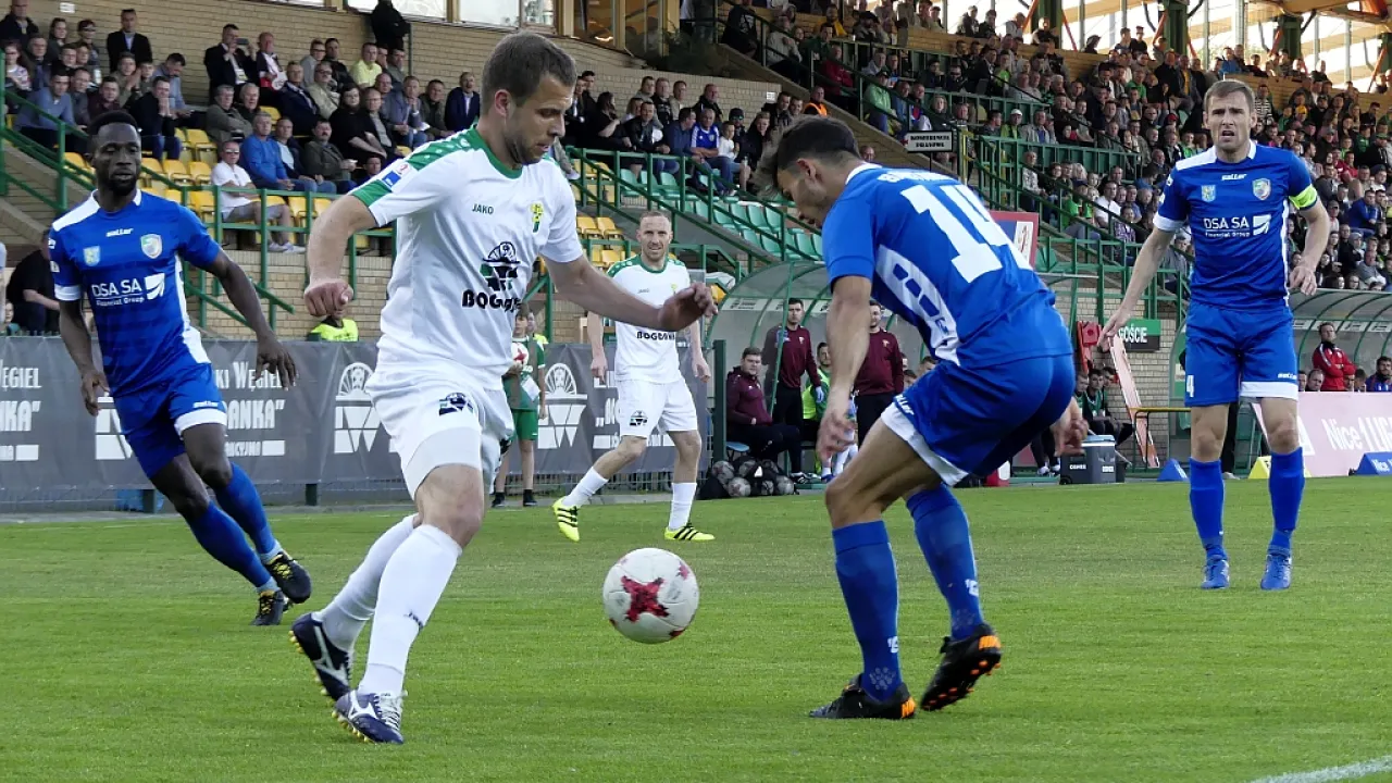 Górnik Łęczna – Miedź Legnica 1:1
