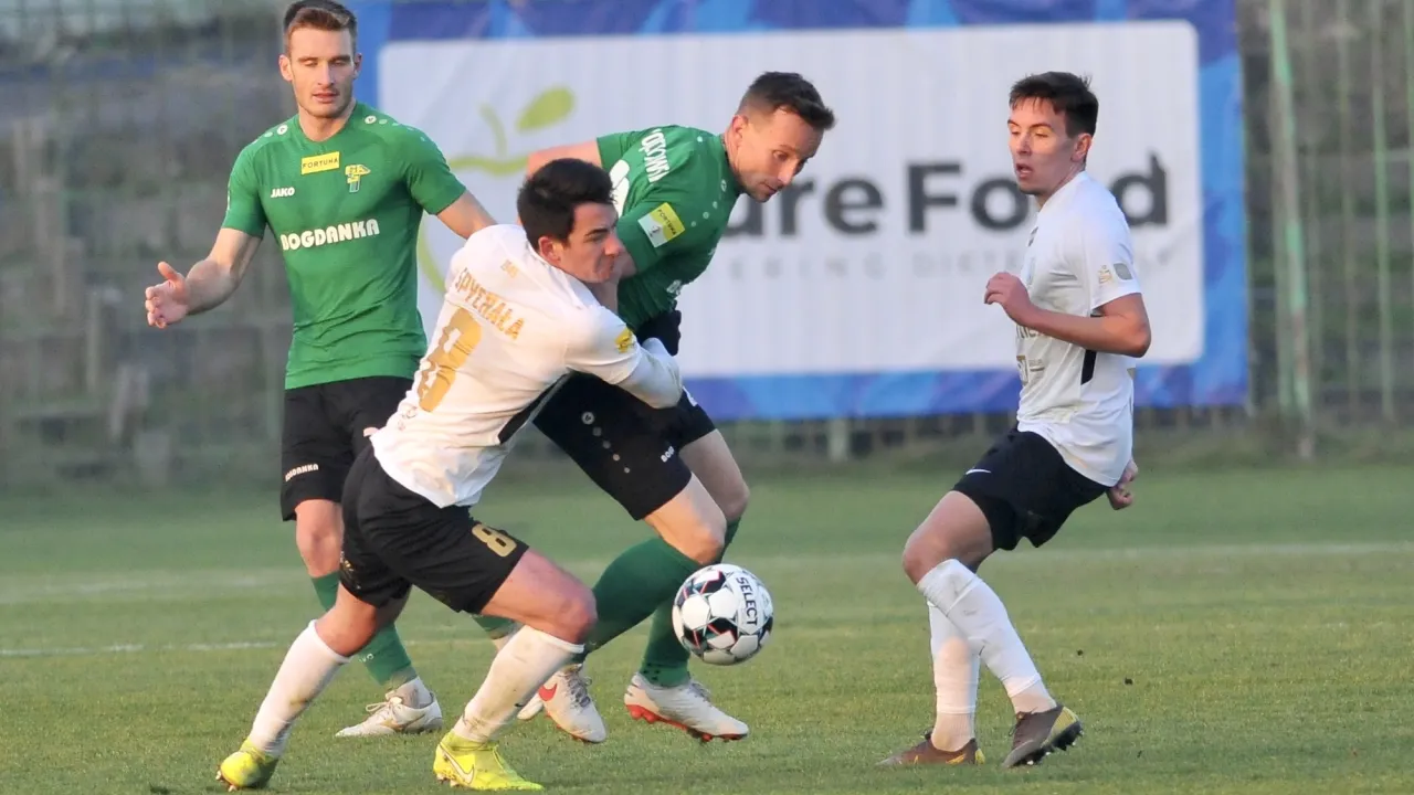 Skrót meczu Stomil – Górnik