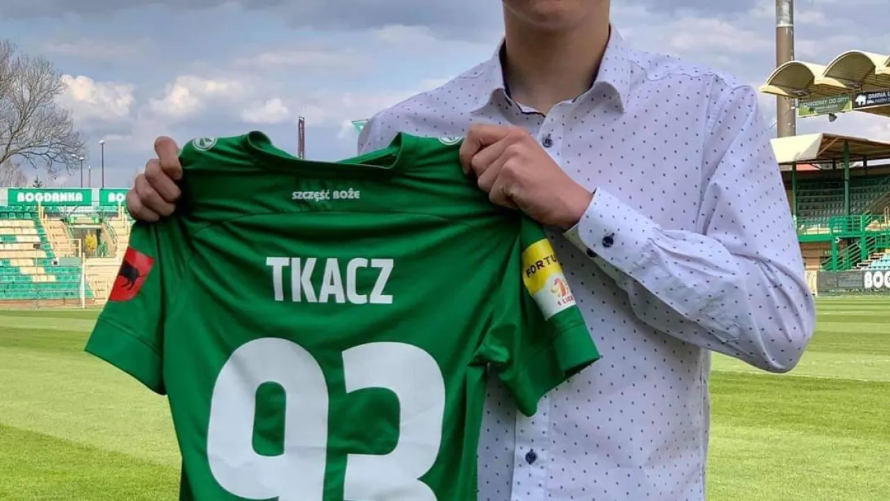 Dawid Tkacz (rocznik 2005) z debiutem w PKO BP Ekstraklasie!