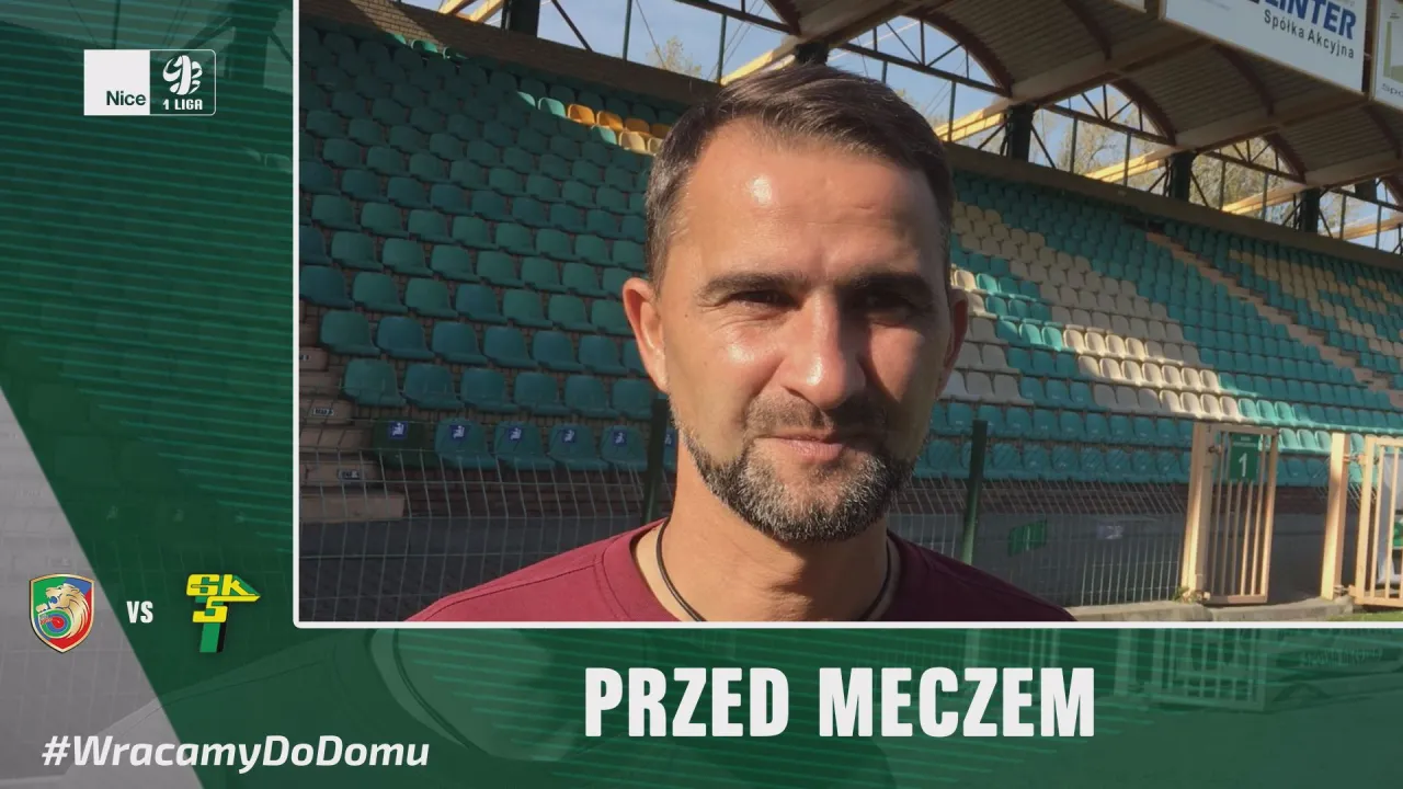[VIDEO] T.Kafarski: Nie boimy się Miedzi