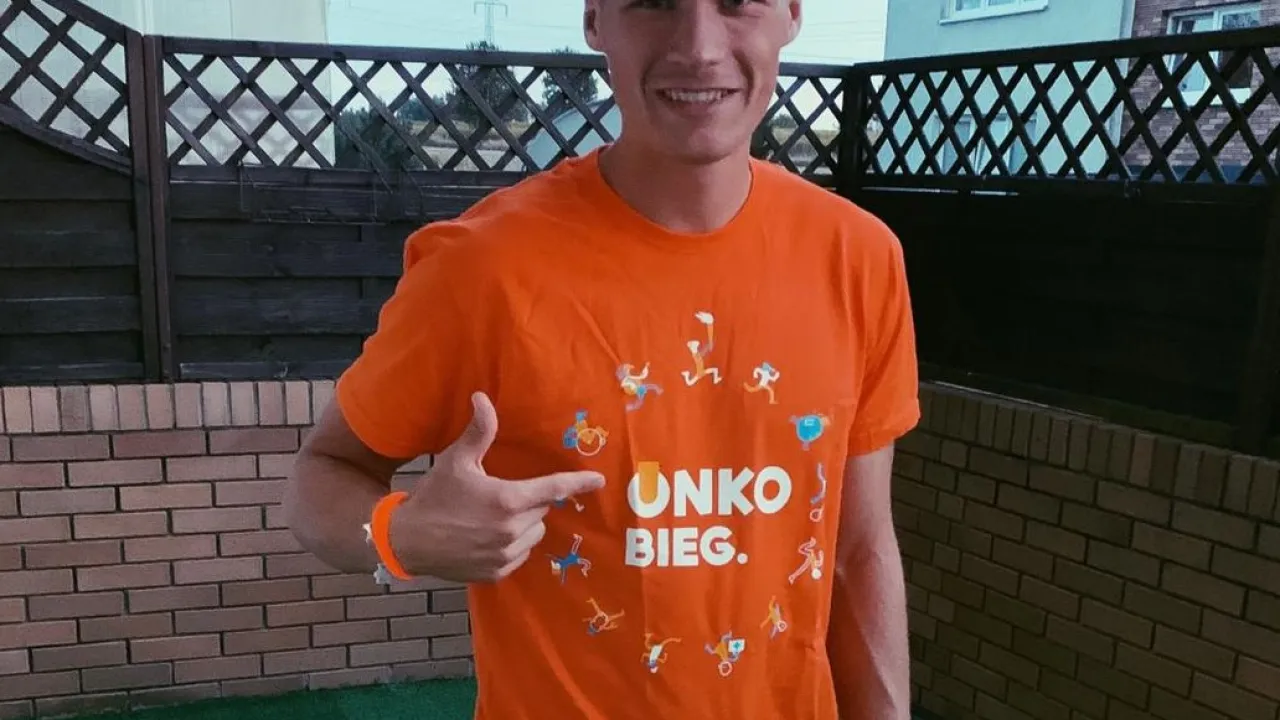 Wykopmy raka! Aron Stasiak wziął udział w biegu charytatywnym