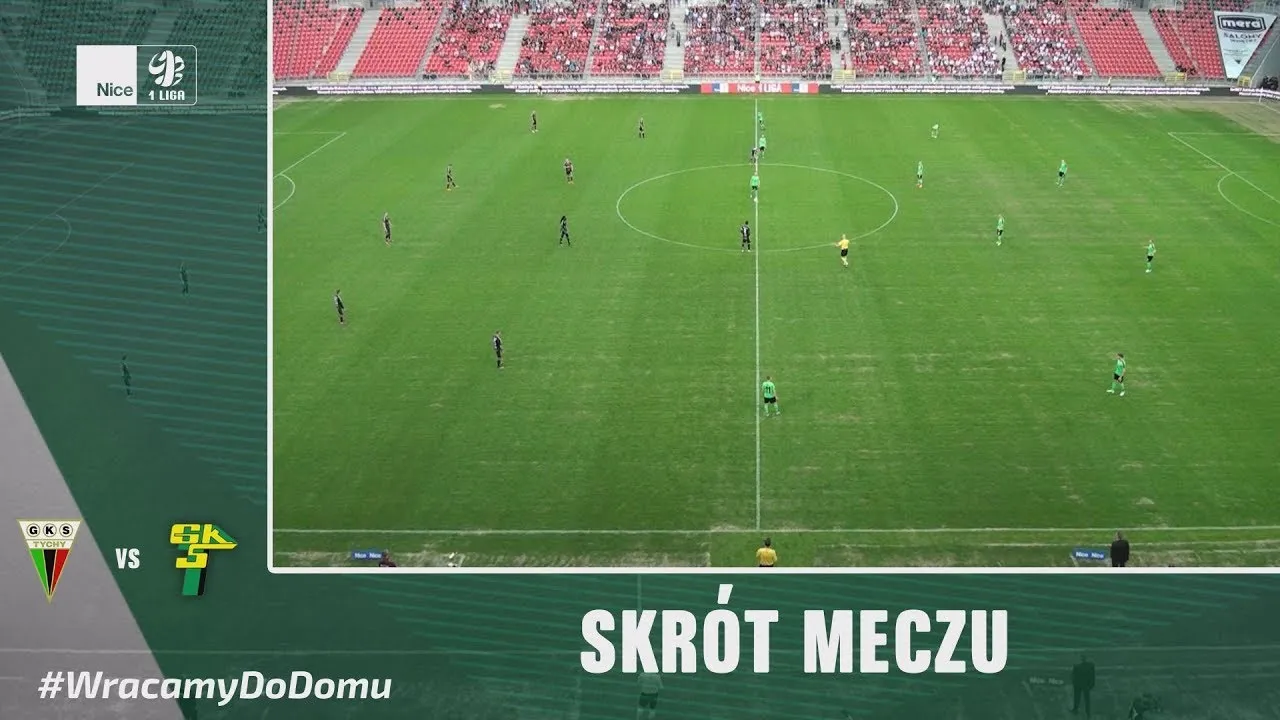 [VIDEO] Skrót meczu: GKS Tychy  – Górnik Łęczna