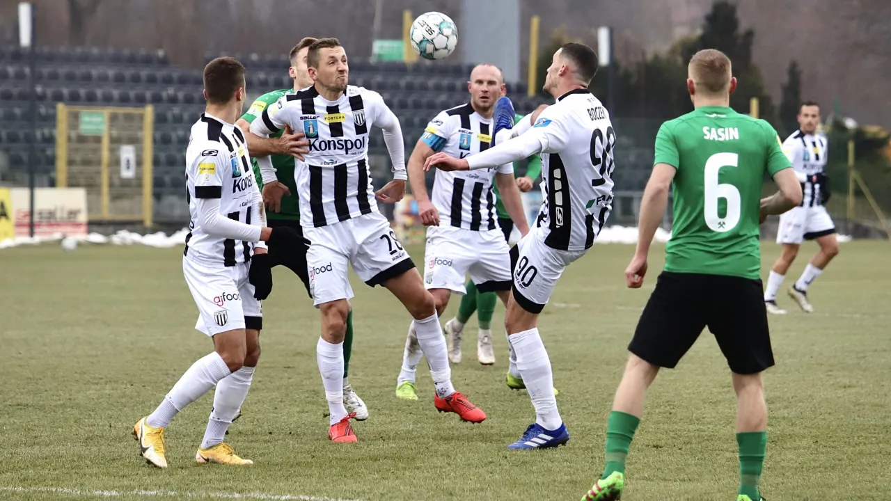 Statystyki z meczu Sandecja – Górnik