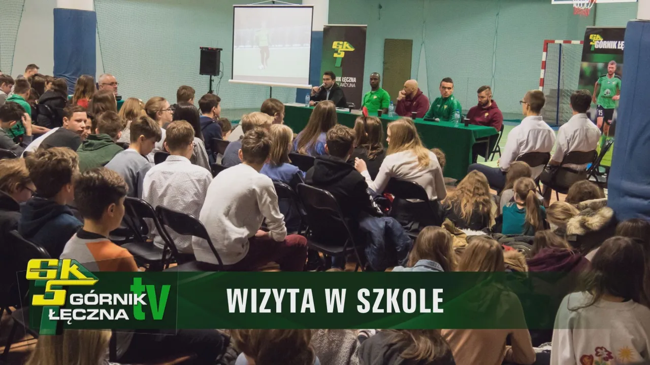 [VIDEO] Górnicy odwiedzili uczniów Batorego