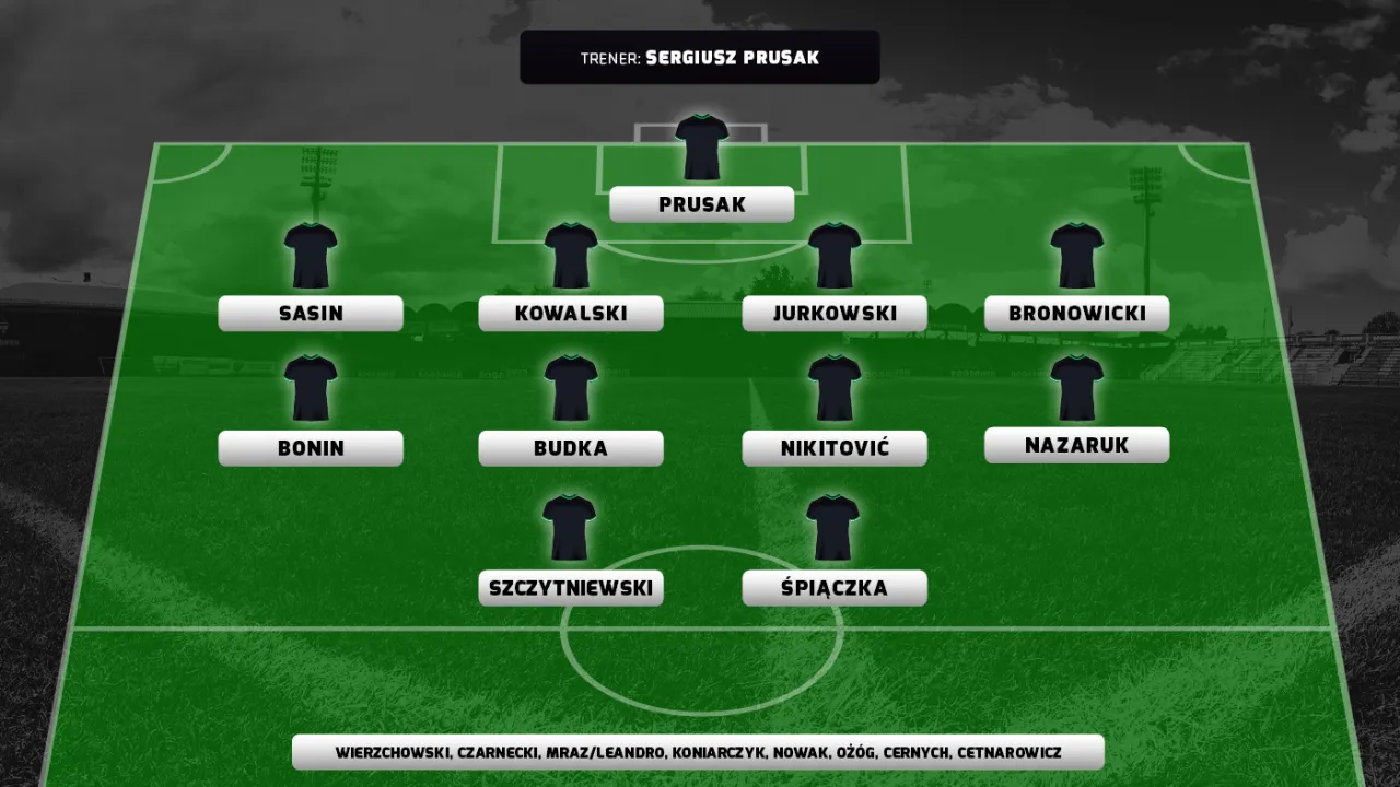 Sasin, Śpiączka i… Szczytniewski. Jedenastka Prusaka
