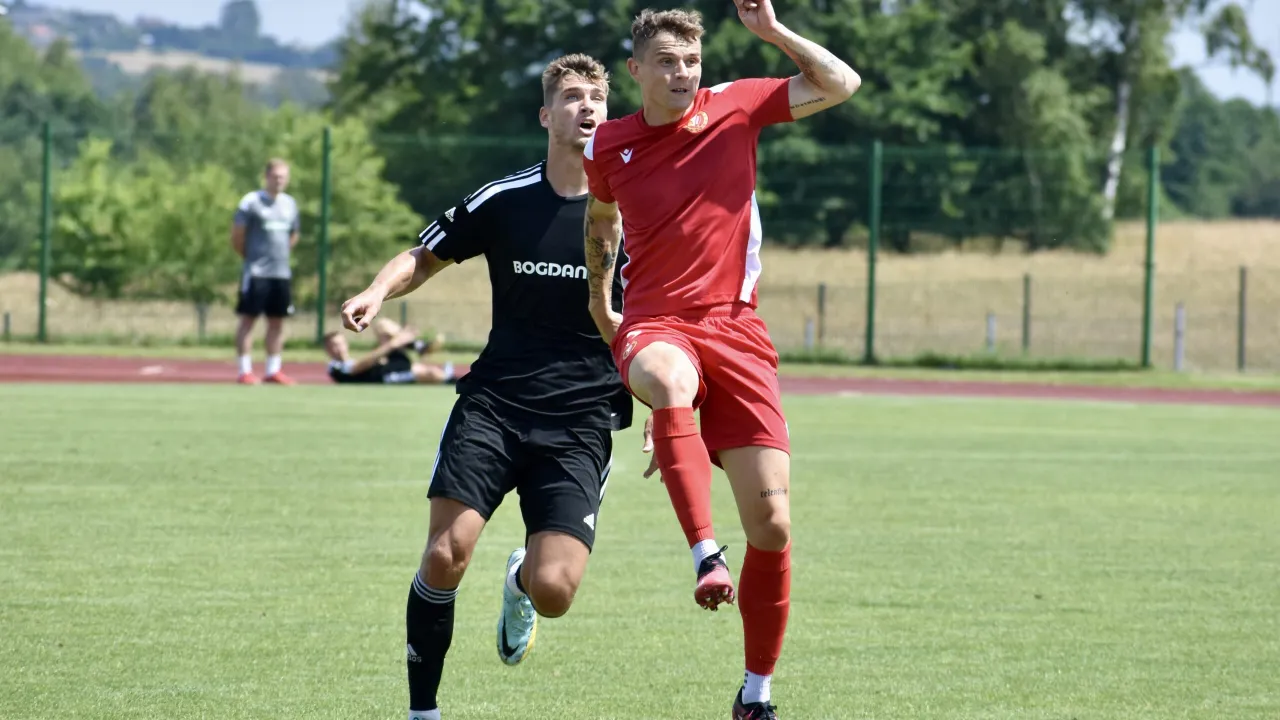 Galeria zdjęć ze sparingu z Widzewem