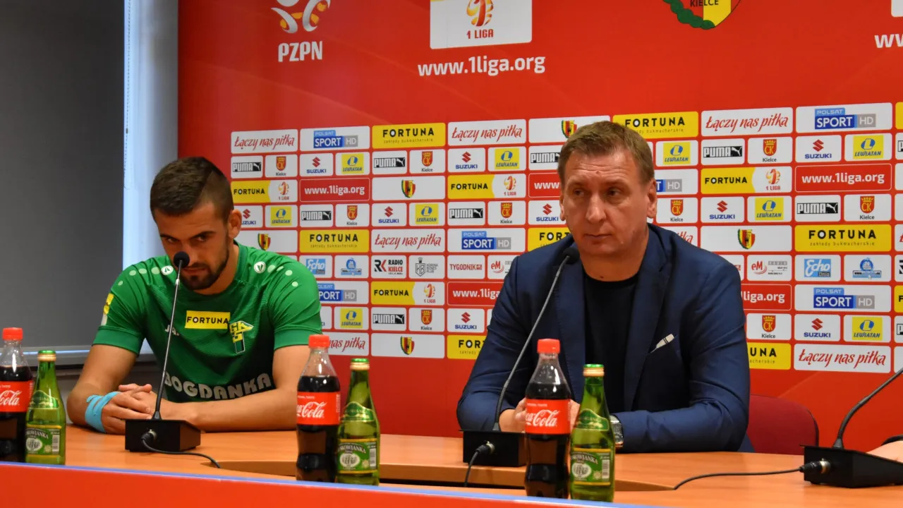 Konferencja prasowa po meczu Korona – Górnik