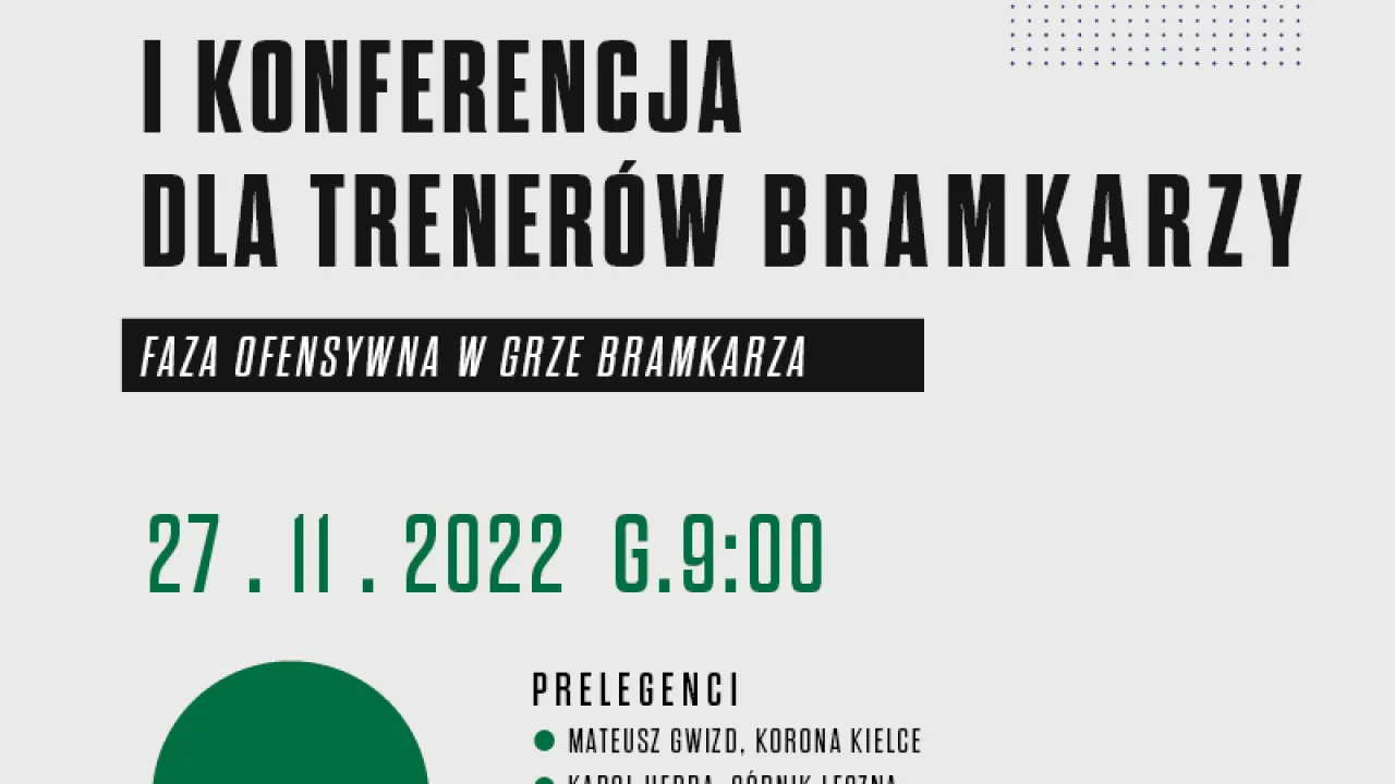 Klubowa konferencja dla trenerów bramkarzy