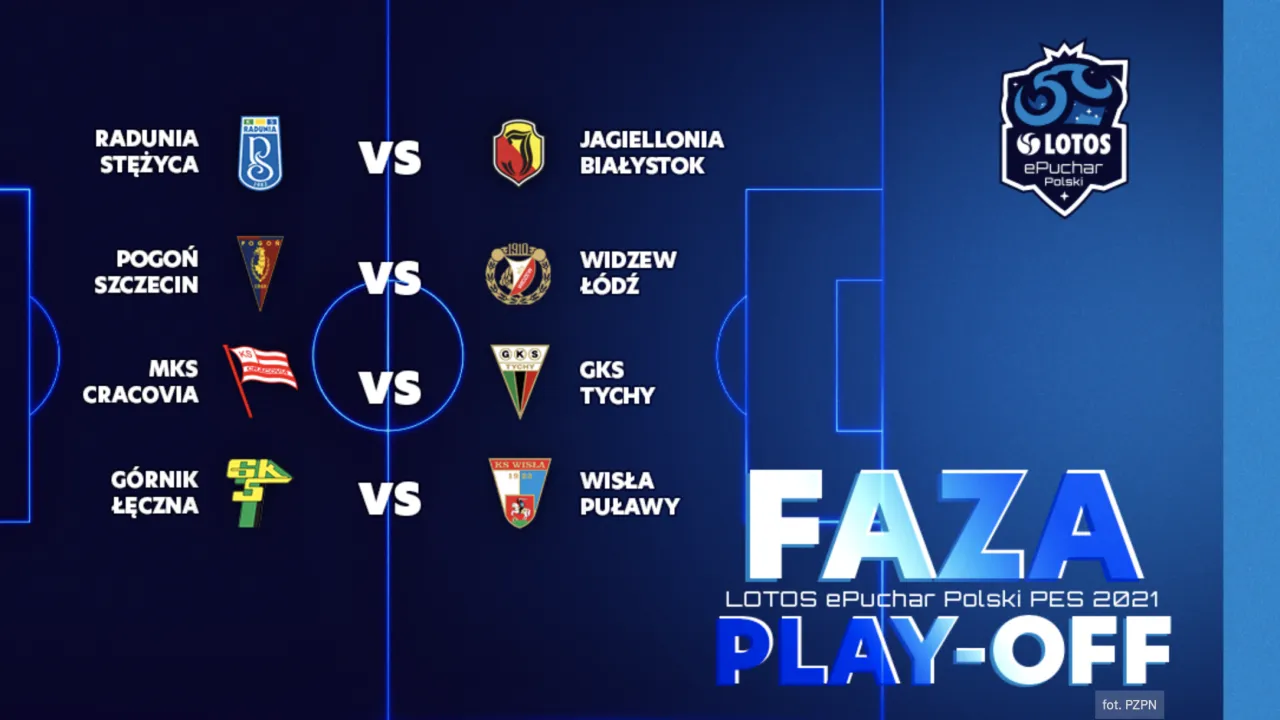 eFutbol: Górnicy w TOP 8 klubów w Polsce w PES 2021