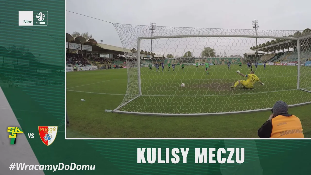 [VIDEO] Kulisy meczu z Pogonią Siedlce