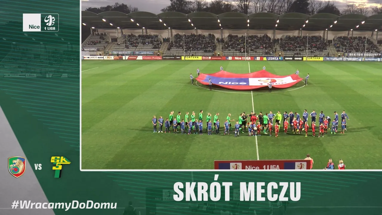 [VIDEO] Skrót meczu: Miedź Legnica – Górnik Łęczna 0:0