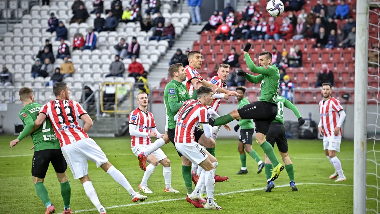 Raport statystyczny po meczu Cracovia – Górnik