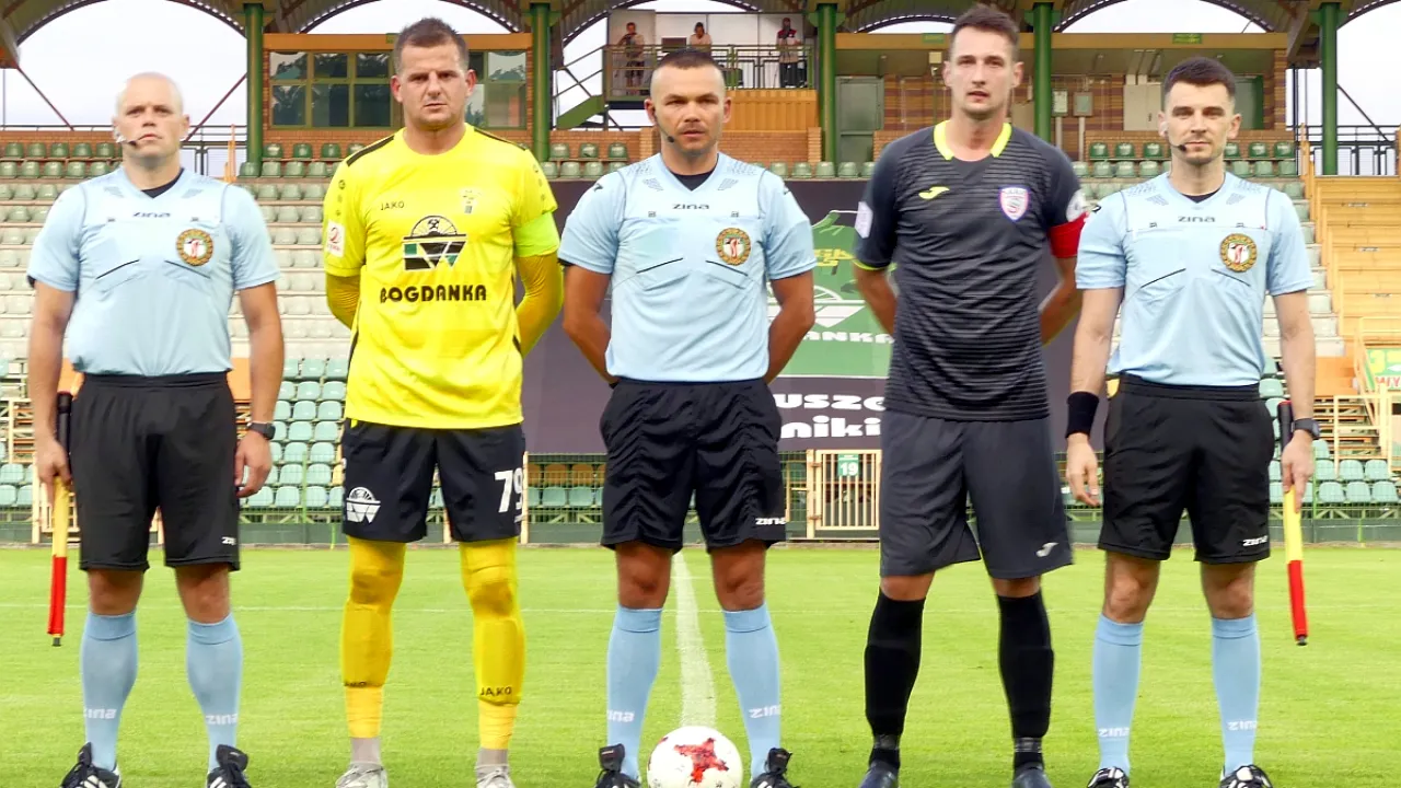 Sebastian Załęski arbitrem meczu w Tarnobrzegu