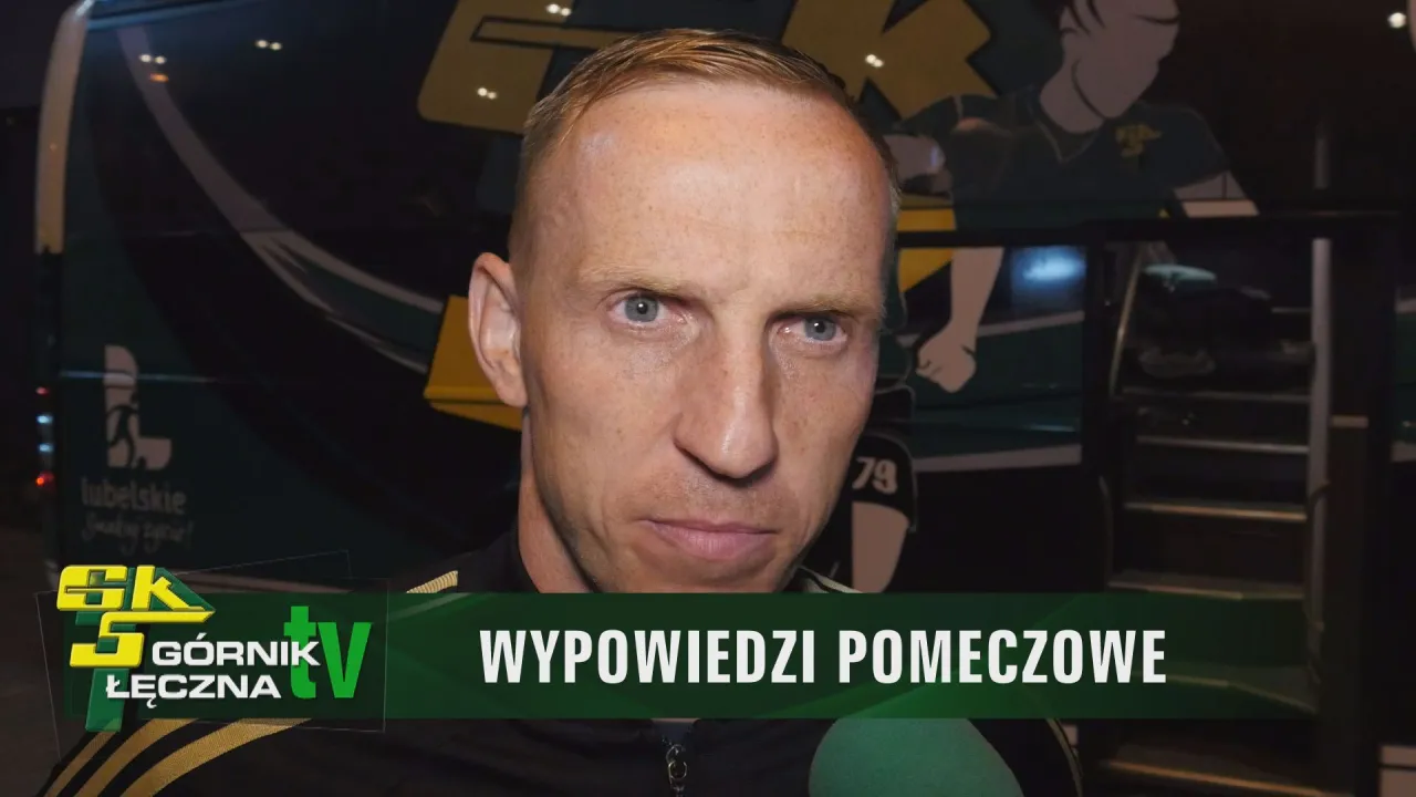 [VIDEO] P.Sasin: Mieliśmy 37 meczów i zabrakło nam 1 punktu
