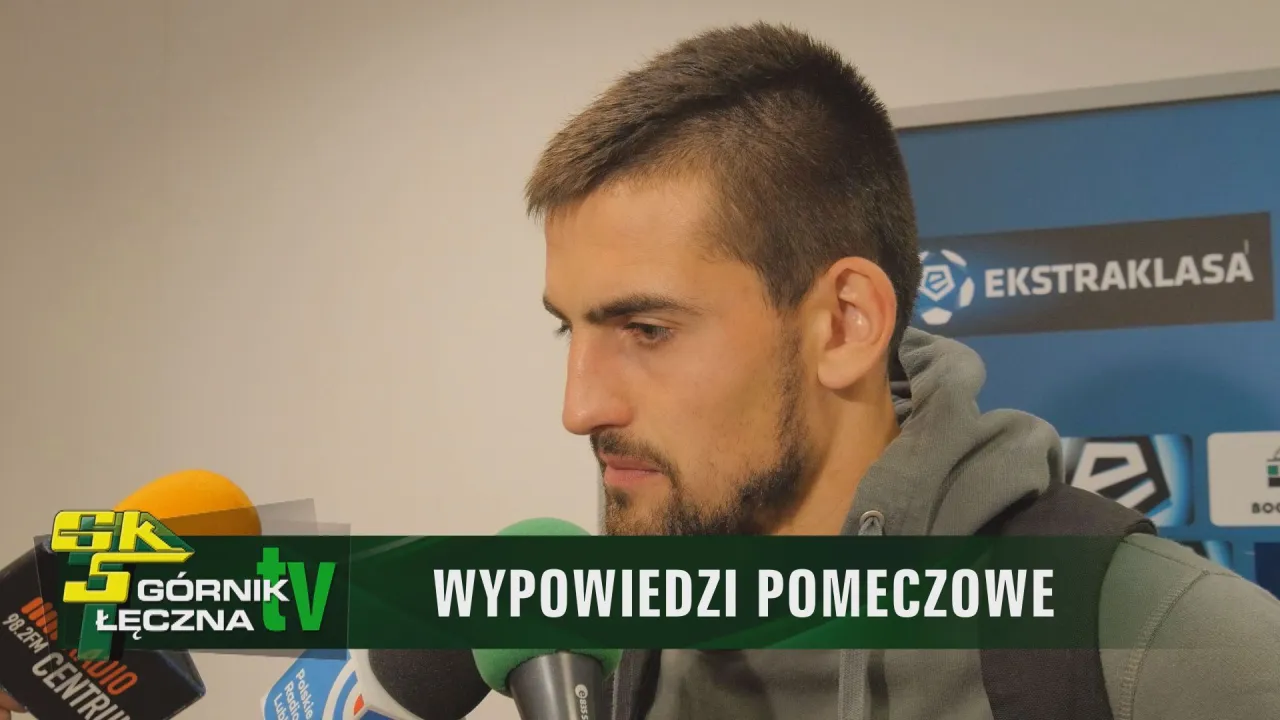 [VIDEO] B.Śpiączka: Musimy zapomnieć o tym meczu jak najszybciej