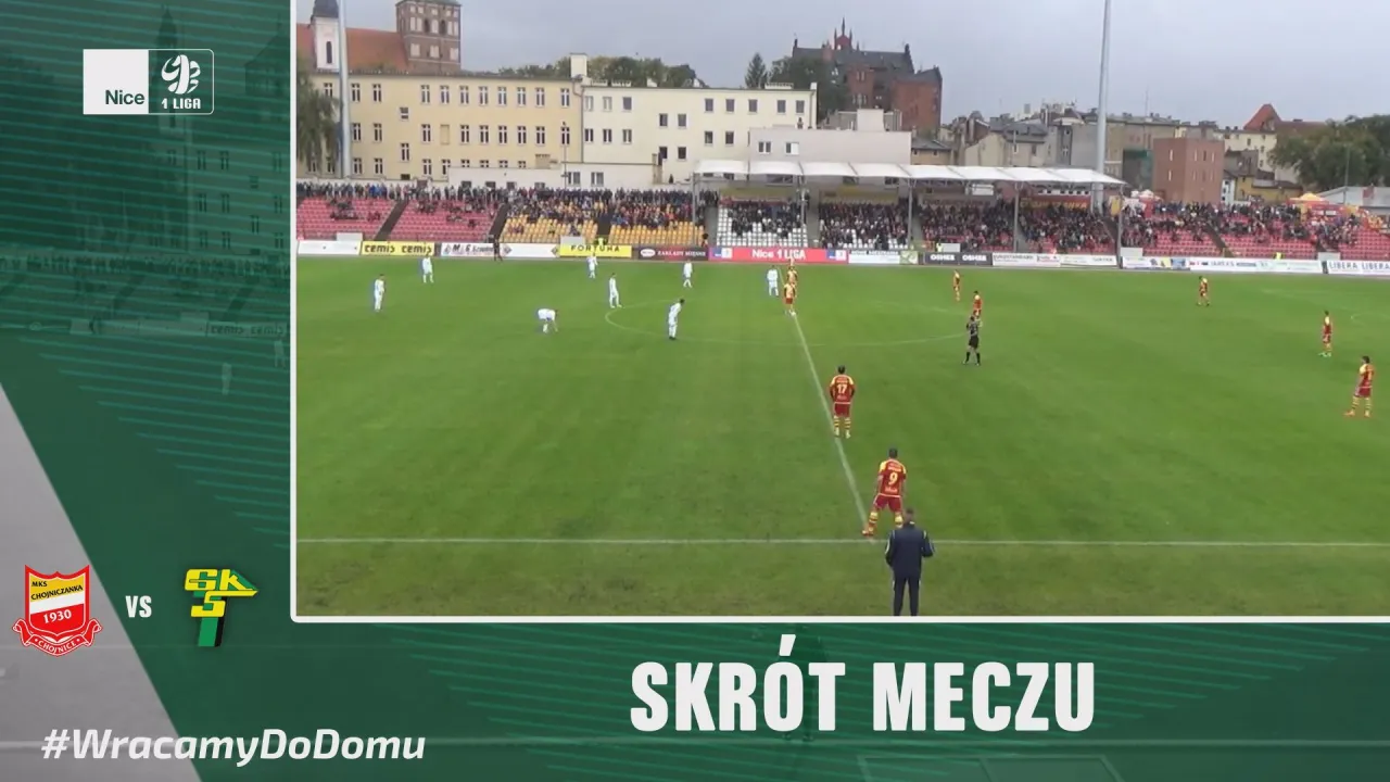 [VIDEO] Skrót meczu: Chojniczanka – Górnik 0:0