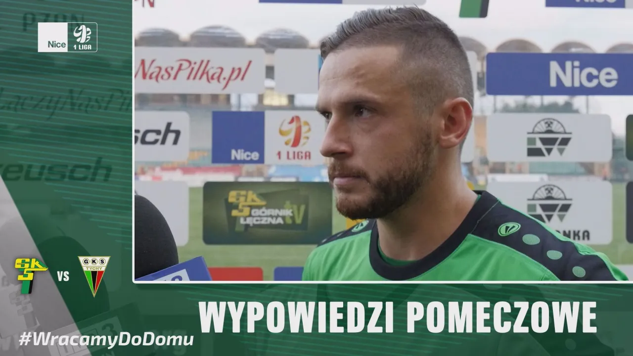 [VIDEO] Ł. Tymiński: Mam nadzieję, że nie będziemy przerywać tej serii