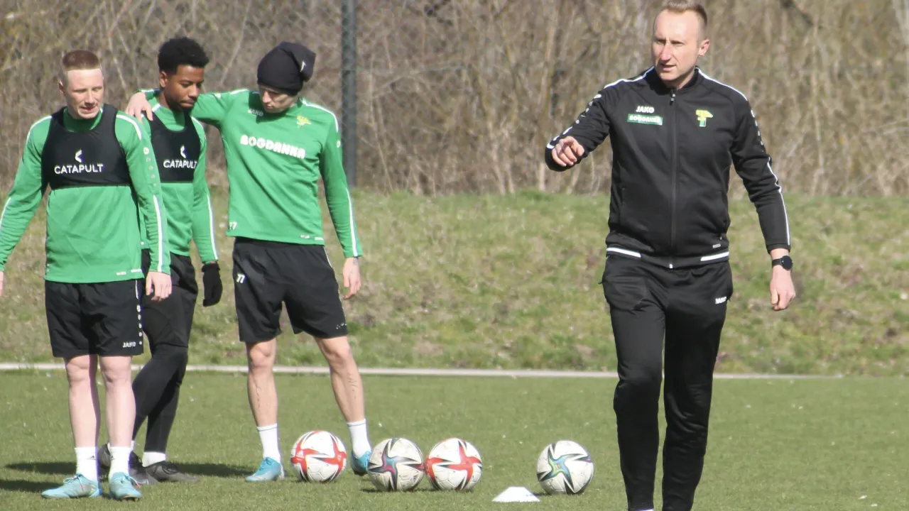 Pierwszy trening pod wodzą Marcina Prasoła