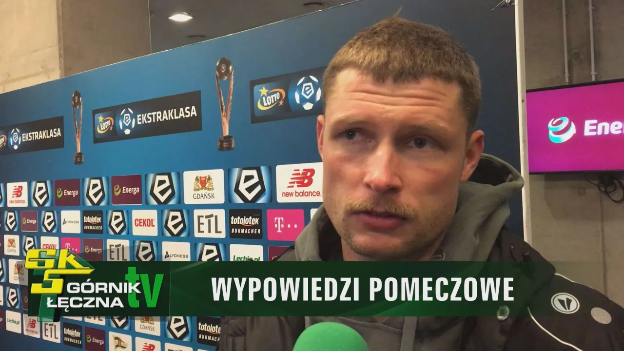 [VIDEO] G.Bonin: Momentami było dobrze, ale musimy to podtrzymać