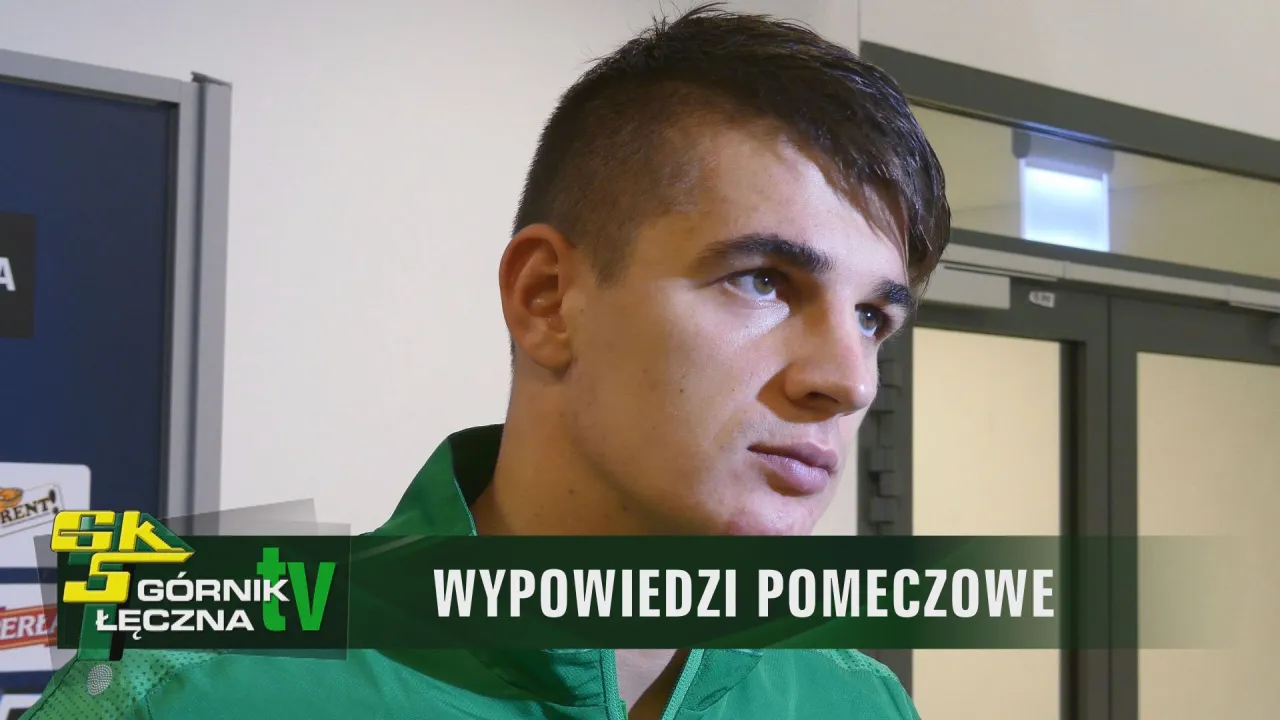 [VIDEO] P.Grzelczak: Mecz mógł się inaczej potoczyć