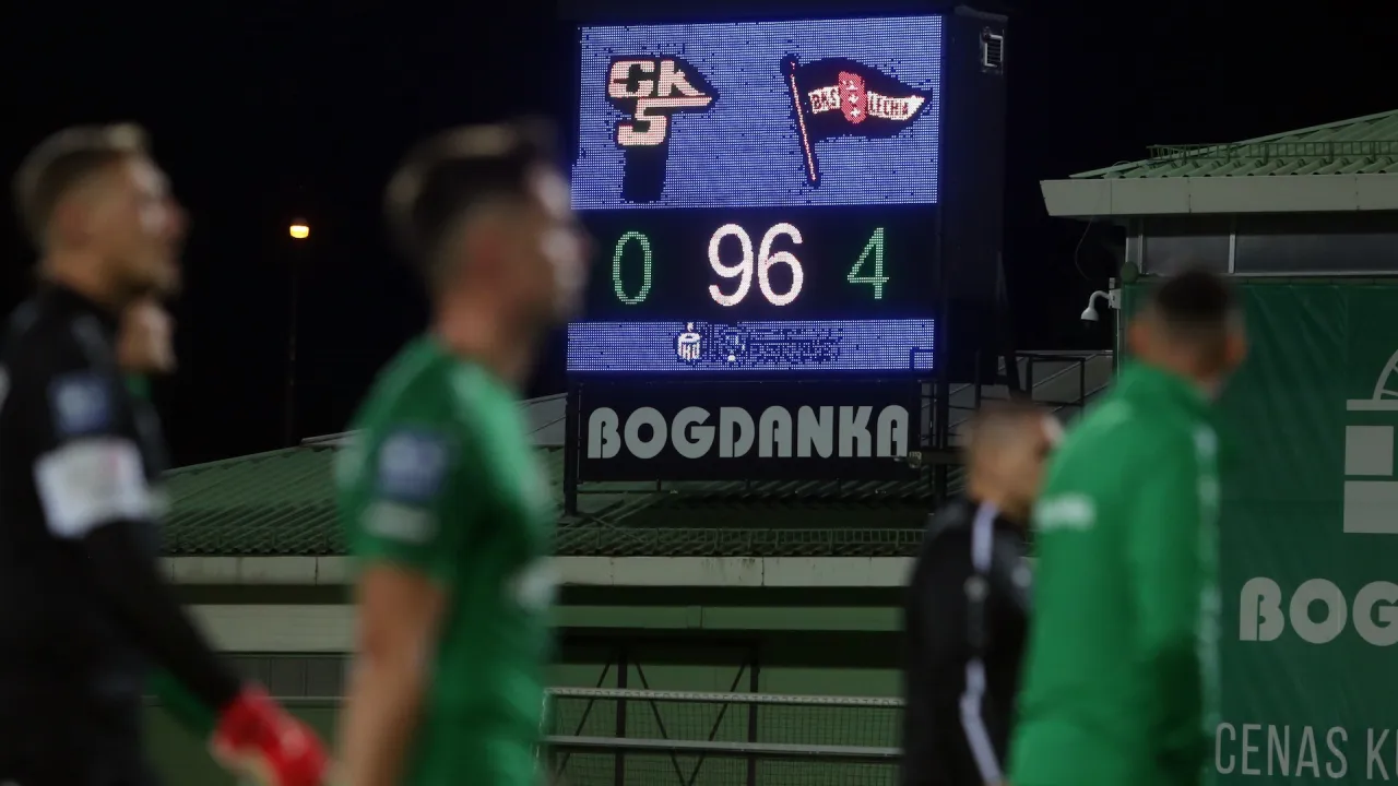 Górnik – Lechia na zdjęciach