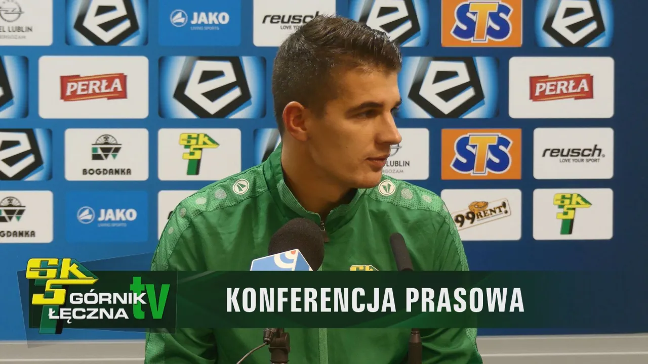 [VIDEO] P.Grzelczak: Dobrą grę przełożyć na bramki