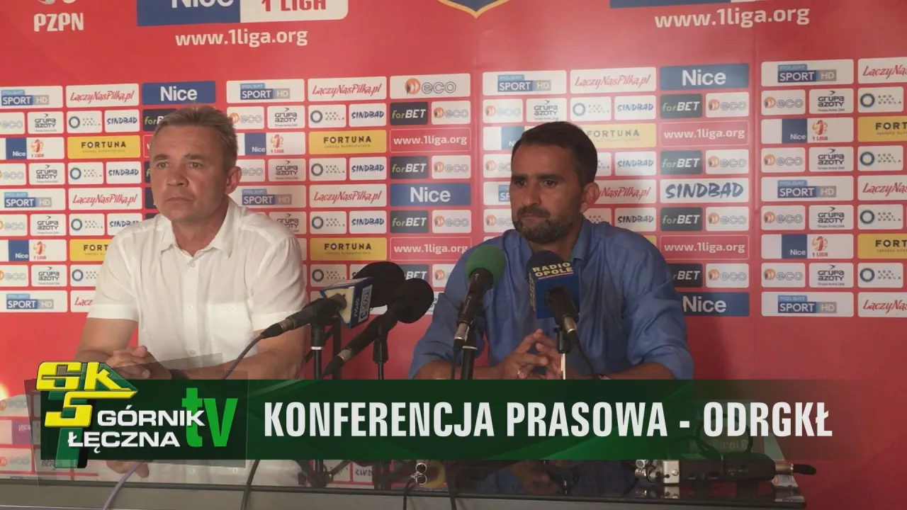 [VIDEO] T.Kafarski: Odra wykazała się dzisiaj bardzo dużą skutecznością