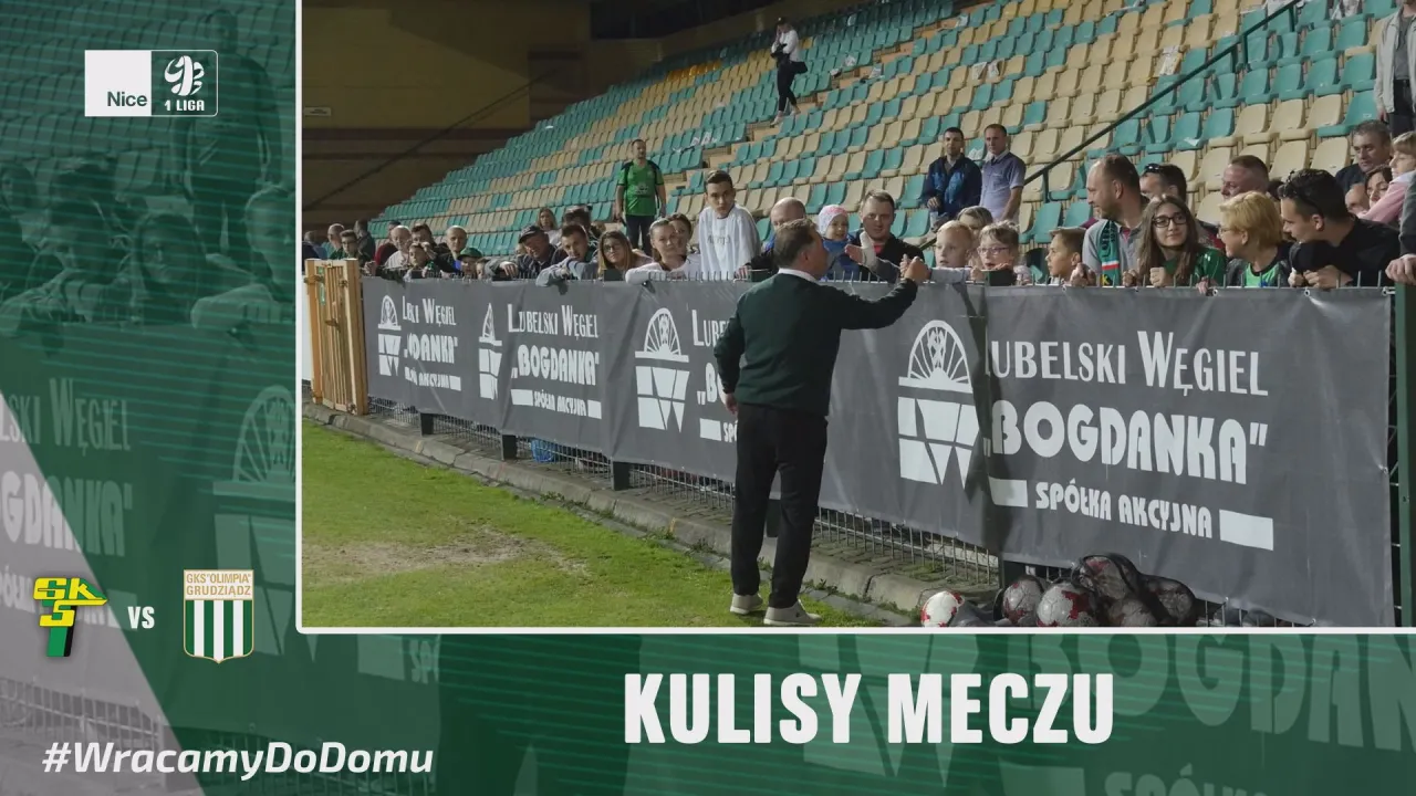 [VIDEO] Kulisy meczu z Olimpią Grudziądz