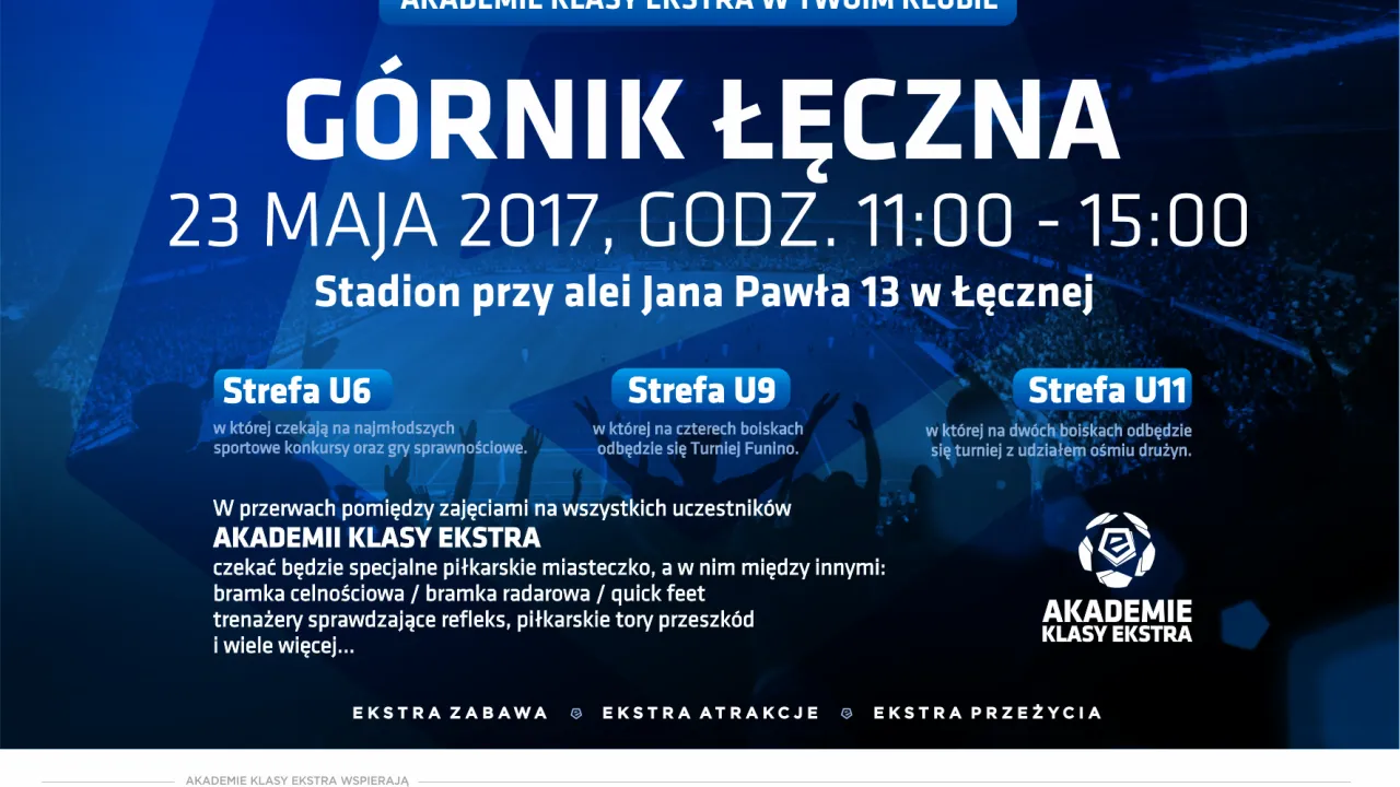 Akademie Klasy Ekstra ponownie zawitają do Łęcznej!
