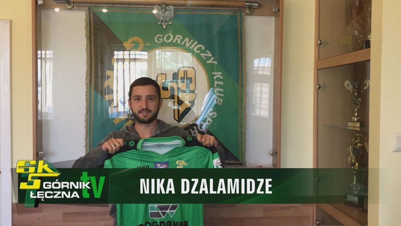 [VIDEO] Nika Dzalamidze nowym zawodnikiem Górnika!
