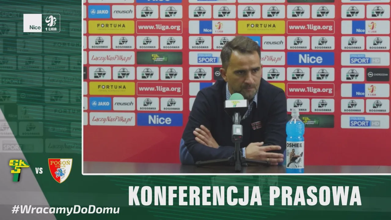 [VIDEO] T.Kafarski: Wynik jest zasłużony, ale pozostaje niedosyt