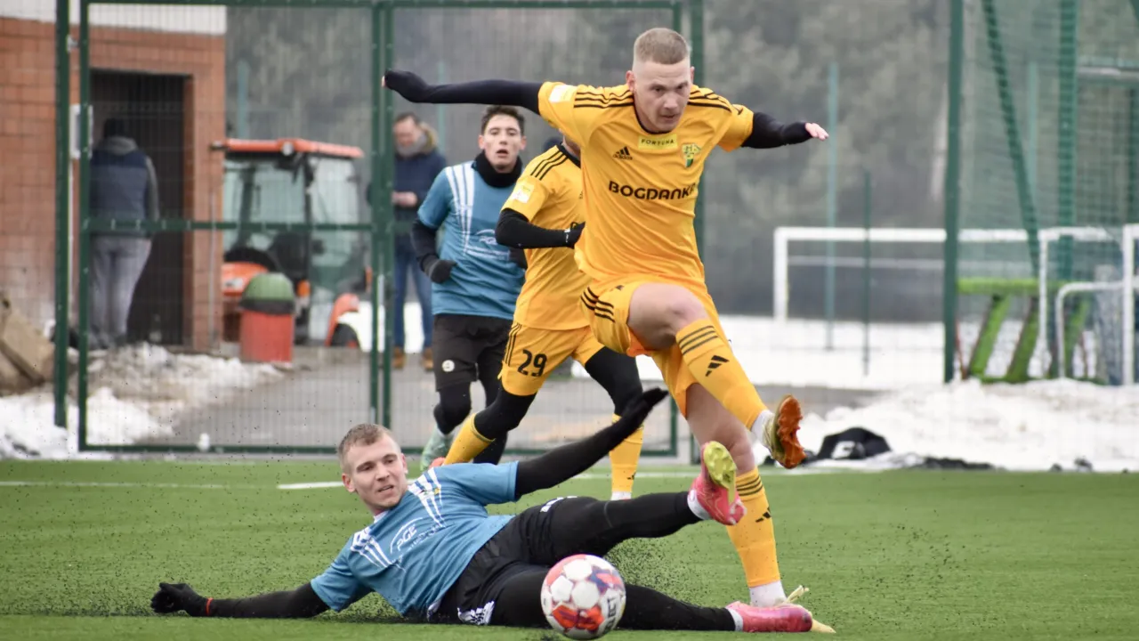 Sparing z GKS Bełchatów w obiektywie
