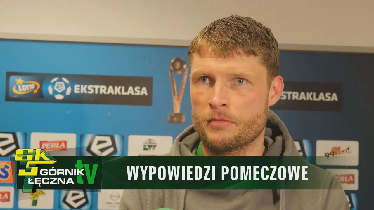 [VIDEO] G.Bonin: Za grę nie musimy się wstydzić, ale potrzebujemy punktów