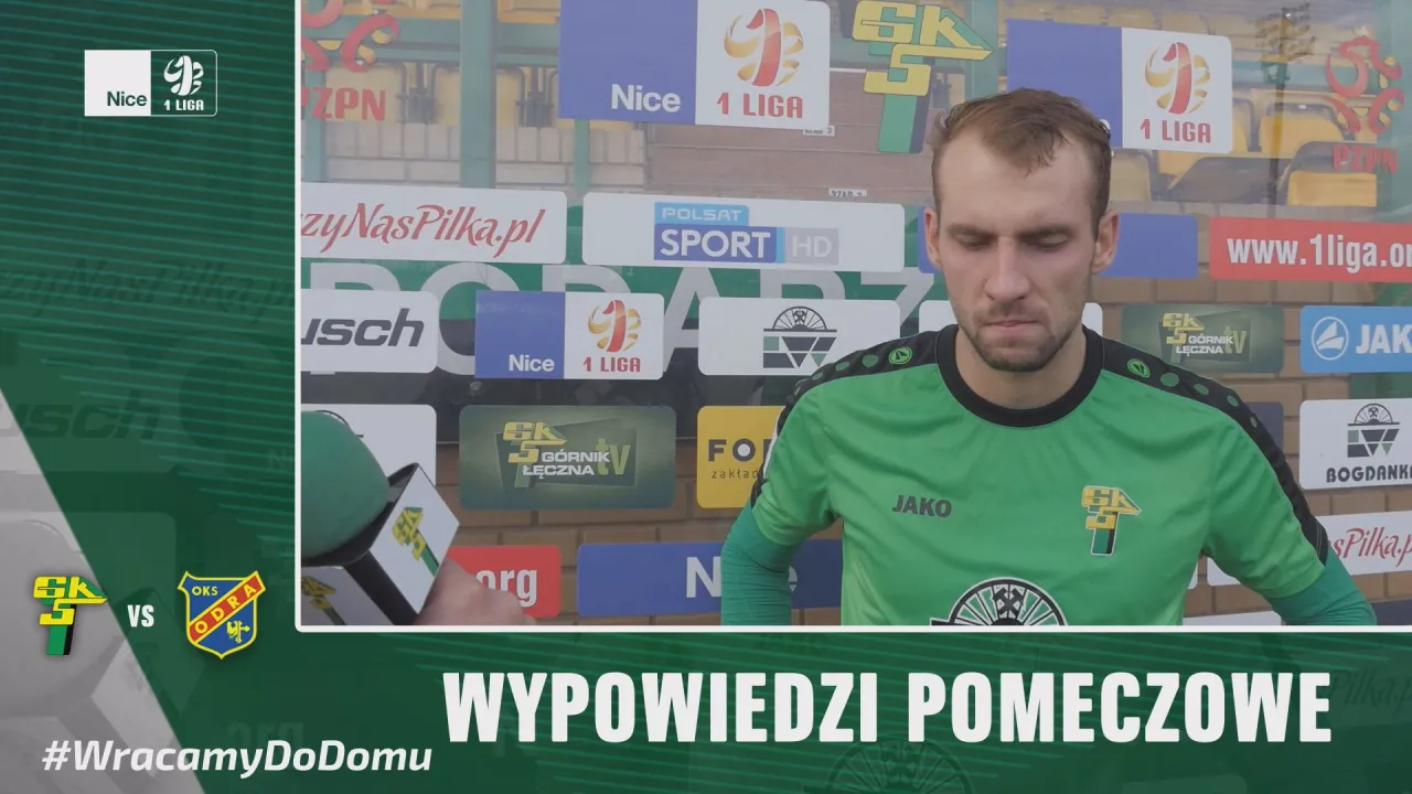 [VIDEO] A.Kasperkiewicz: Przez całe 90 minut walczyliśmy o zwycięstwo
