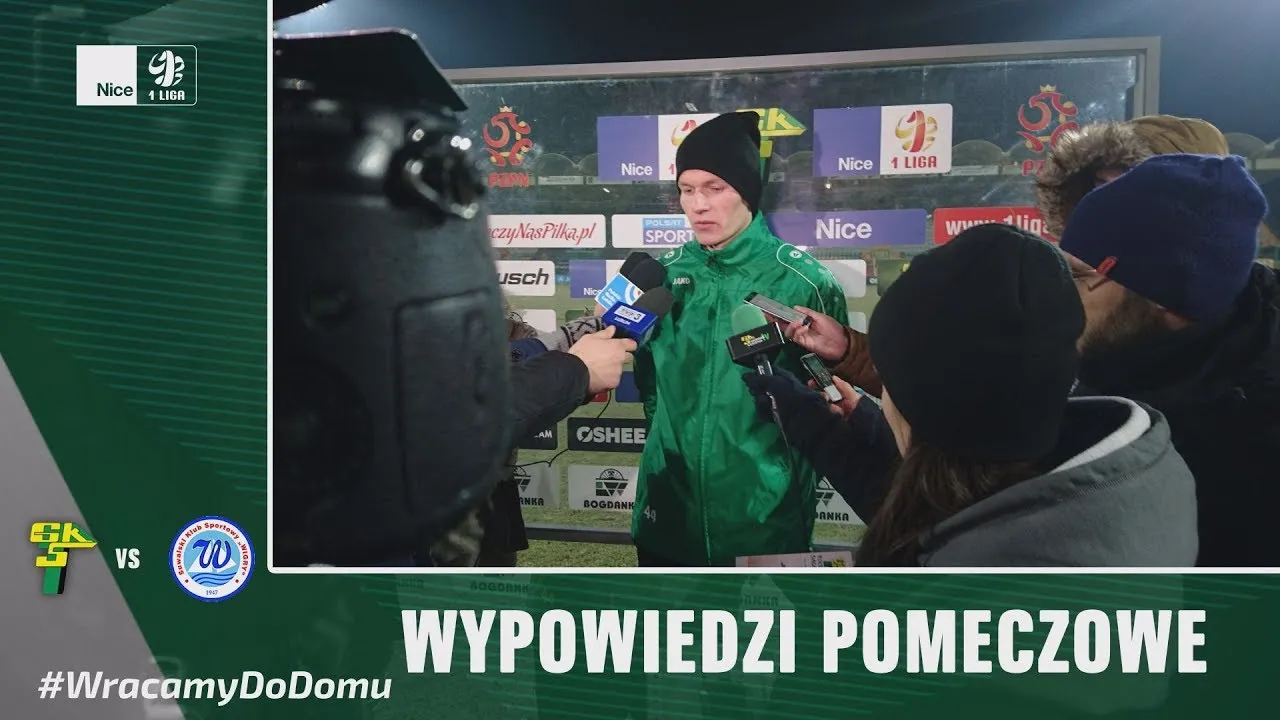 [VIDEO] M.Żebrakowski: Przespaliśmy pierwszą połowę