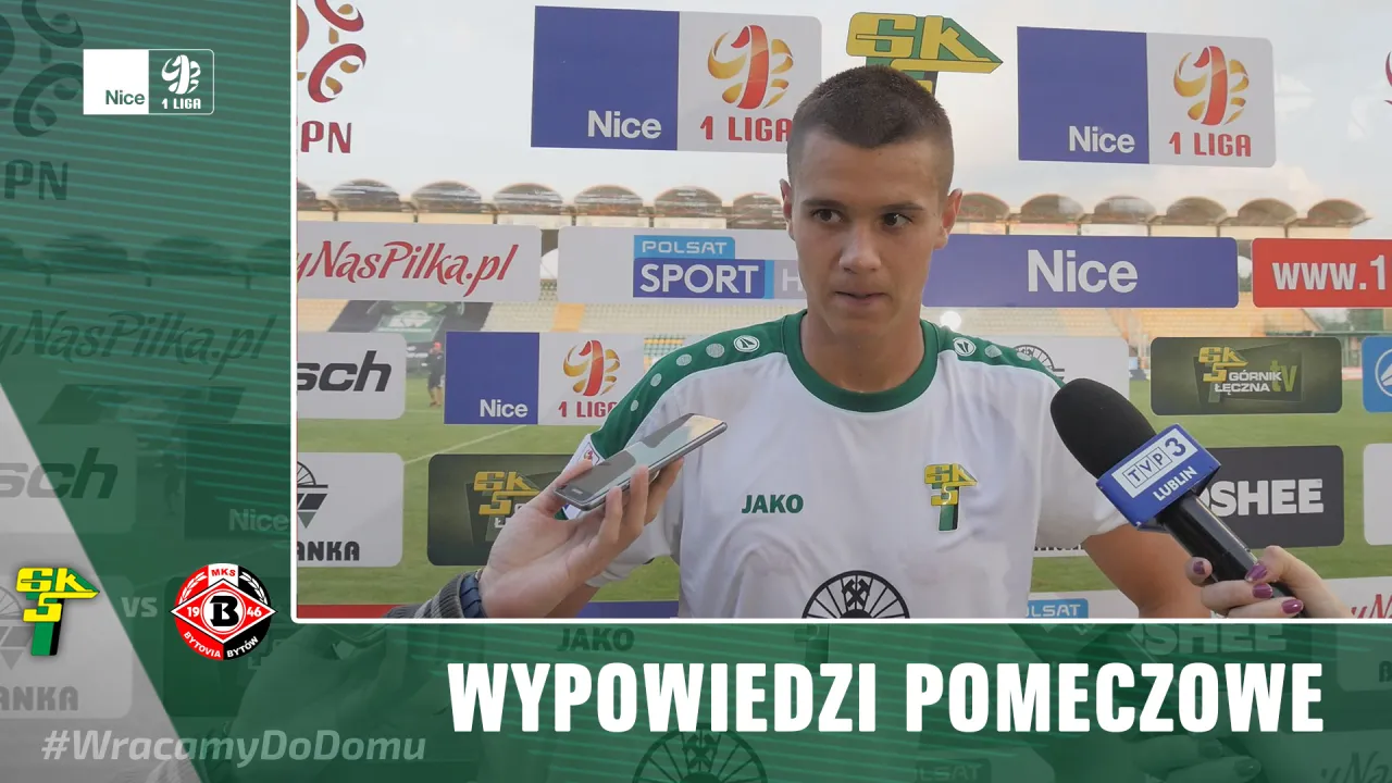 [VIDEO] Ł.Wiech: Gra dla Górnika to dla mnie duży zaszczyt