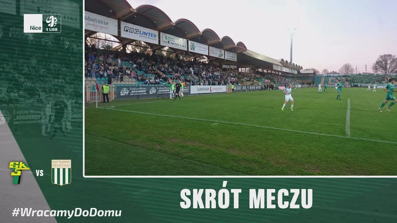 [VIDEO] Skrót meczu: Górnik Łęczna – Olimpia Grudziądz 2:0