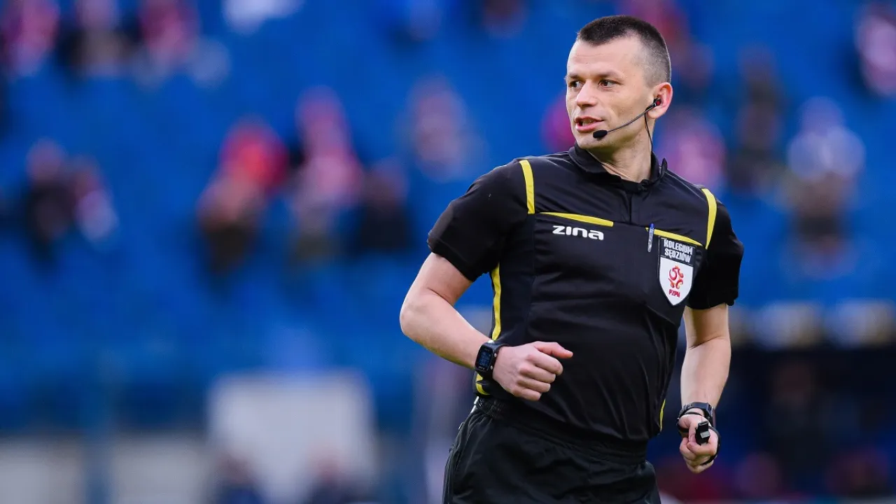 Łukasz Szczech arbitrem spotkania z GKS-em Katowice
