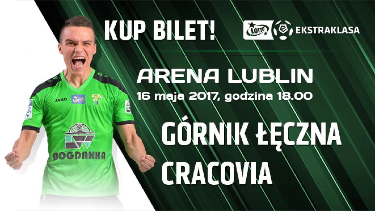 Kup bilet na mecz z Cracovia, a drugi dostaniesz gratis
