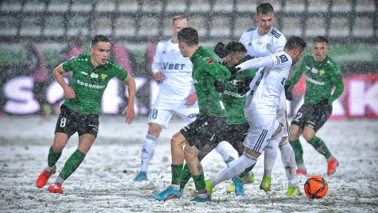 Galeria zdjęć ze śnieżnego spotkania ze Śląskiem