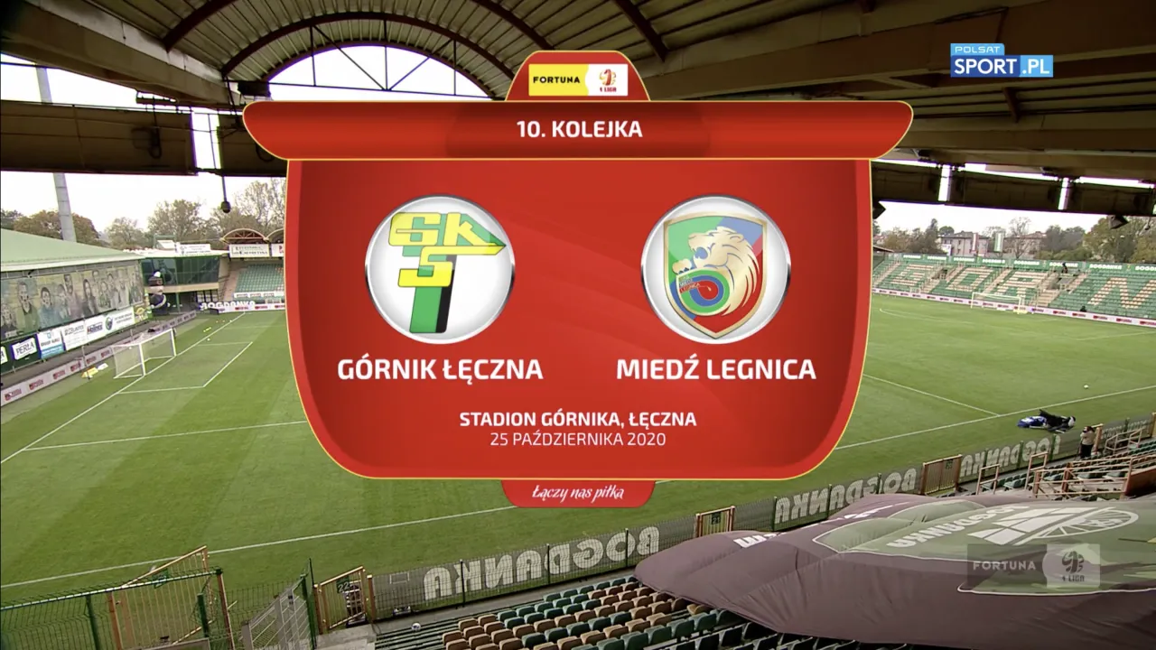Skrót meczu Górnik – Miedź